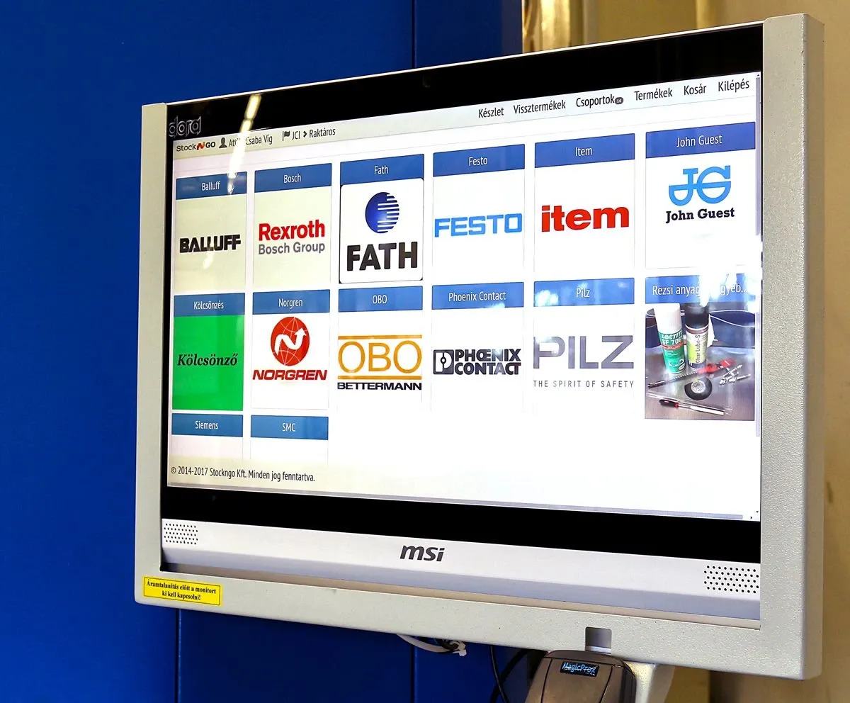 Lagerautomat mit integrierter StockAdmin-Software